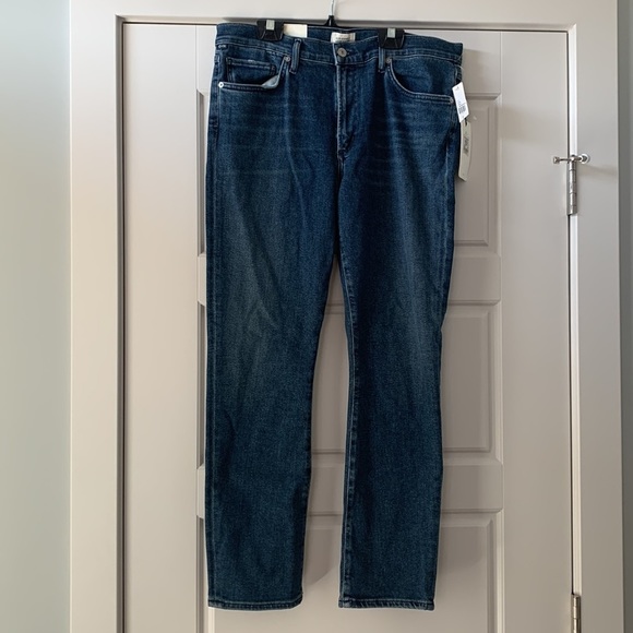 Citizens of Humanity Anthropologie NWT Skyla Slim Straight Jeans Size 30. - Picture 8 of 13